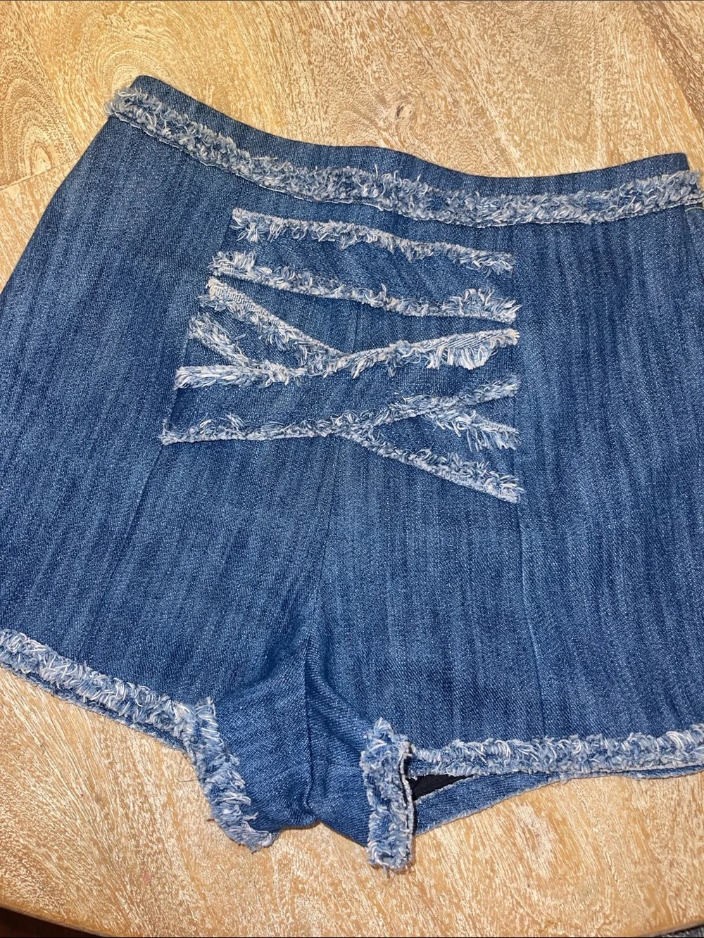 Alexis denim shorts